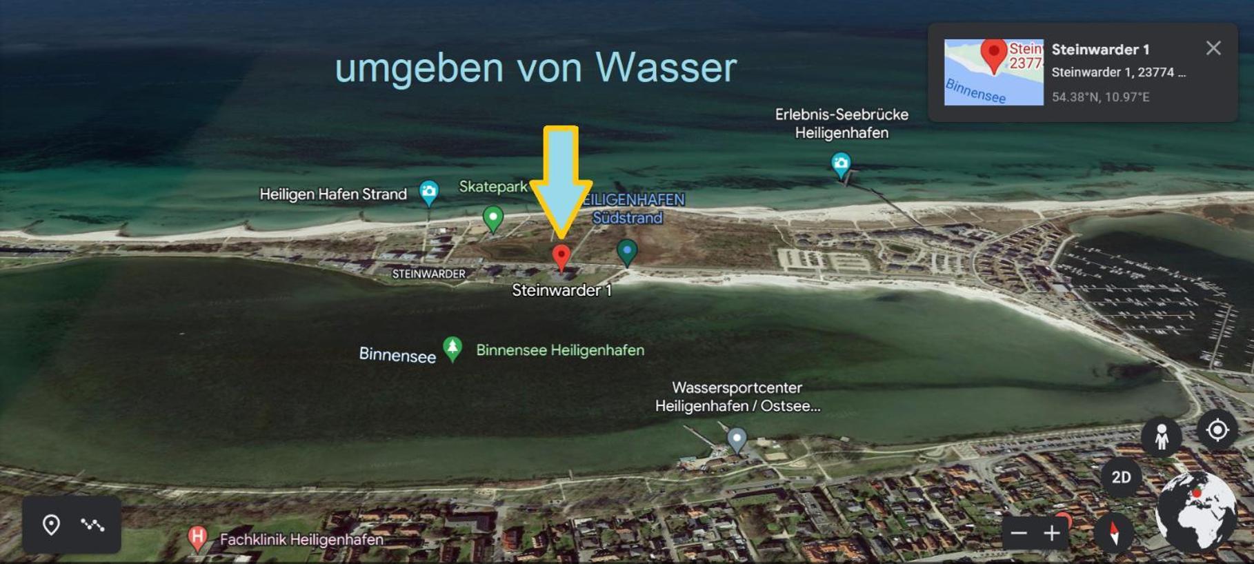 Wasserblick, In 3 Min Am Strand Heiligenhafen Zewnętrze zdjęcie